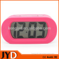 JYD- DAC17 Easy Viewing Silicone Protective Cover Digital Alarm Clock With A Big LCD Display Screen